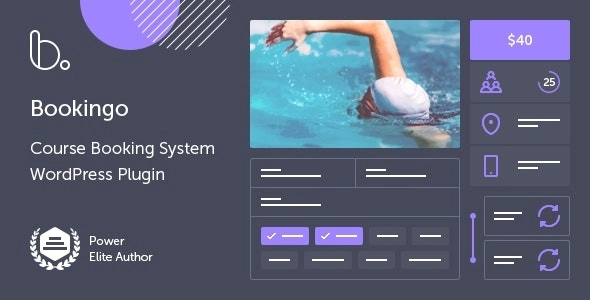 Bookingo – Course Booking System for WordPress 1.6