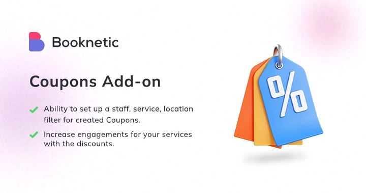 Booknetic – Coupons Addon 1.2.1