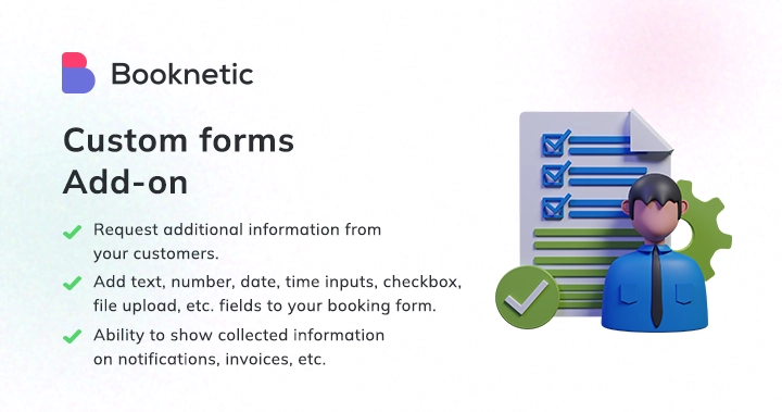 Booknetic – Custom Forms Addon 2.1.5