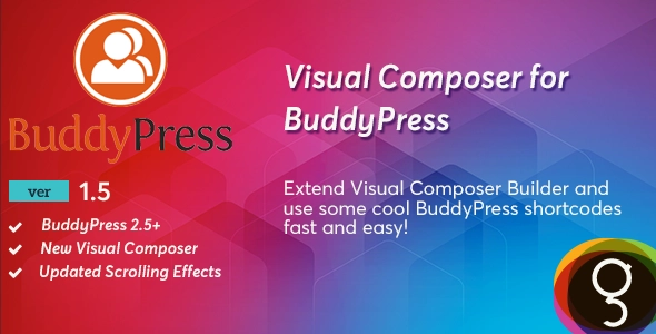BuddyPress for Visual Composer | Add-ons 1.5