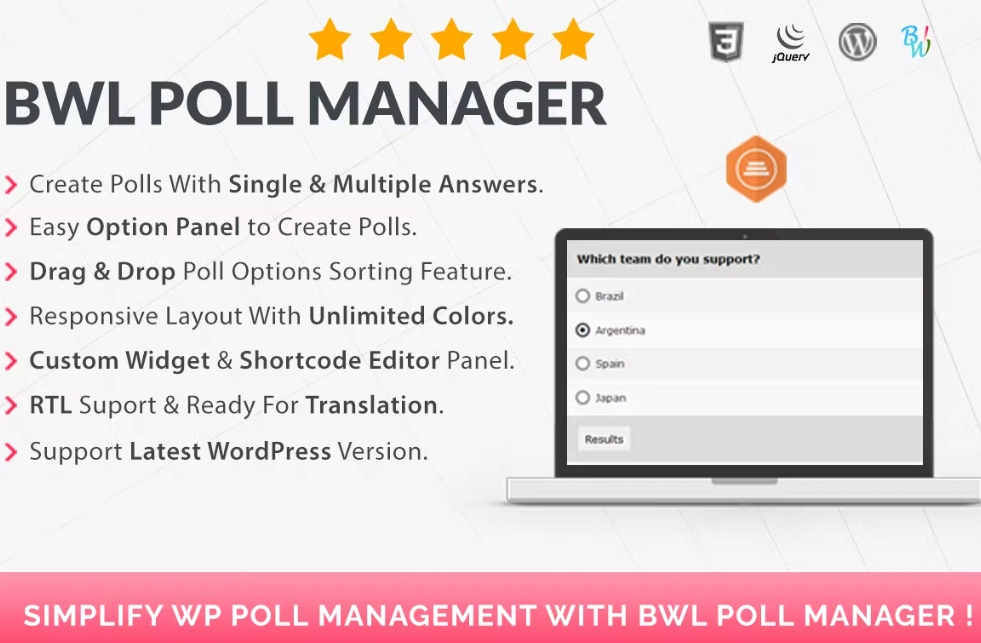 BWL Poll Manager 1.1.3