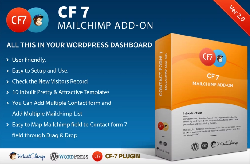 CF7 7 Mailchimp Add-on 2.2