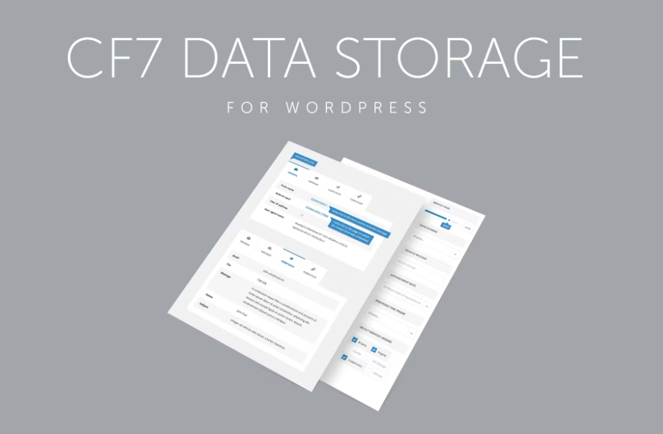 Contact Form 7 Data Storage 1.1