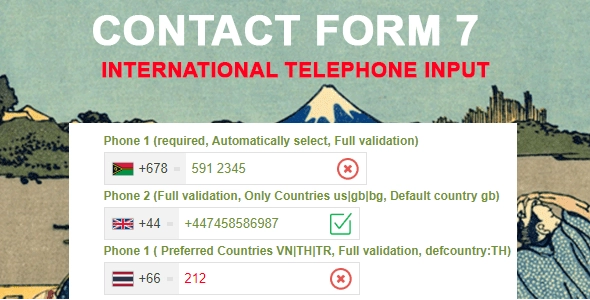 Contact Form 7 International Phone Input 1.7