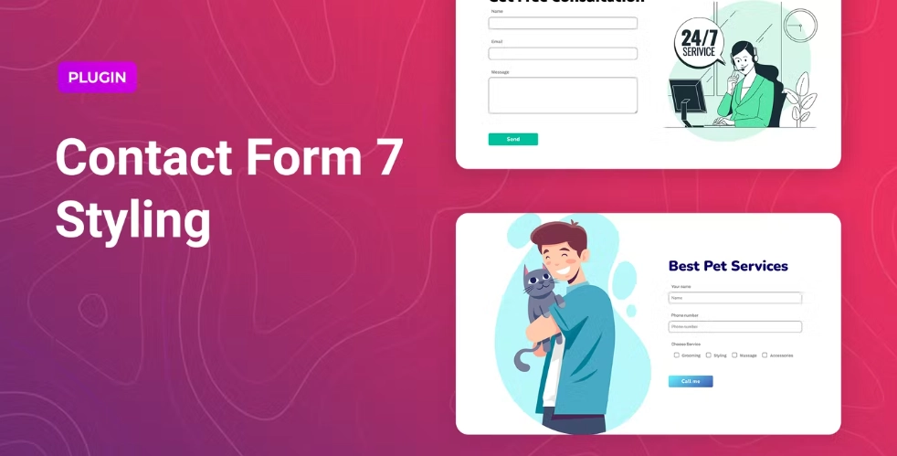 Contact Form 7 styling for Elementor 1.0.3