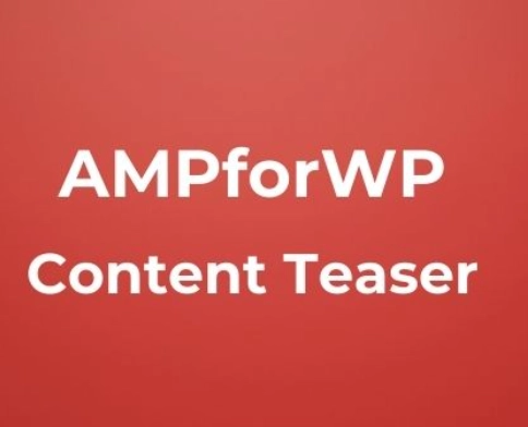 Content Teaser For Amp 1.5.3