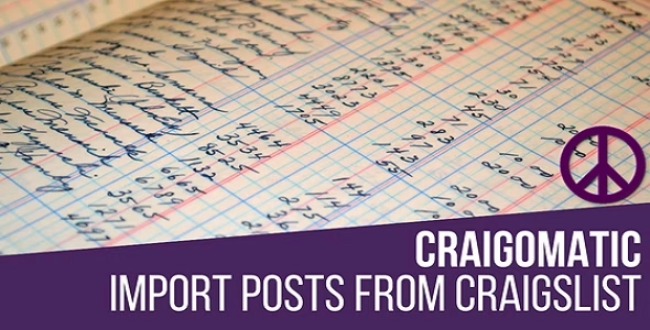 Craigomatic – Craigslist Automatic Post Generator – CodeRevolution 1.3.6