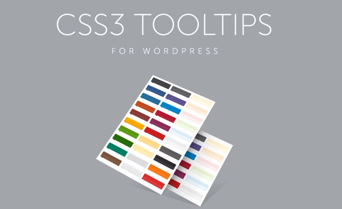 CSS3 Tooltips for WordPress 1.7