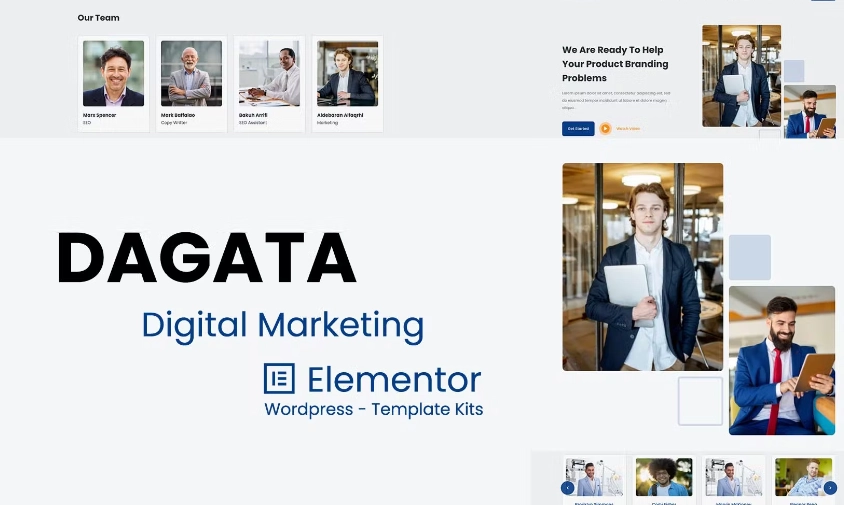 Dagata – Digital Marketing Elementor Template Kits