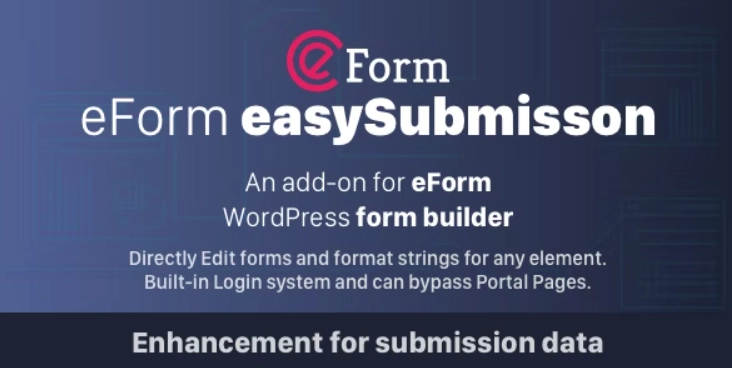 eForm easySubmission – Direct Form Edit & Extended Format String 1.1.0