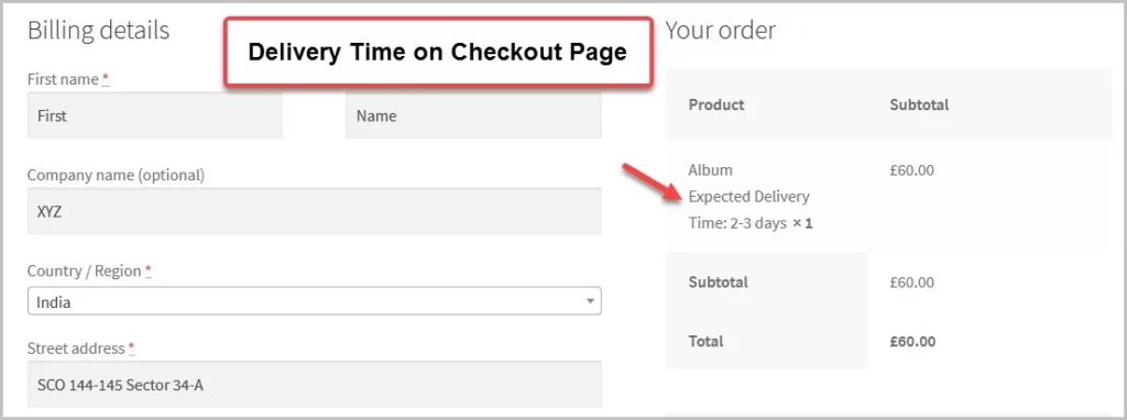 Estimated Delivery Date & Time for WooCommerce 2.0.2