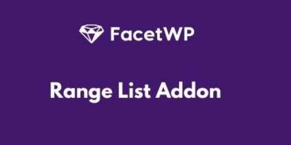 FacetWP Range List 0.7.2