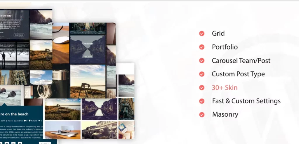 Fast & Custom Grid – Wordpress Plugin 1.0