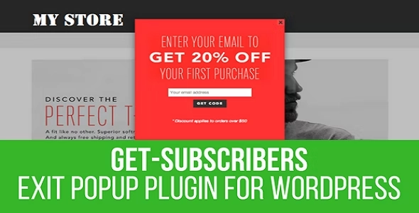 Get Subscribers – Exit Popup for WordPress 1.8.0