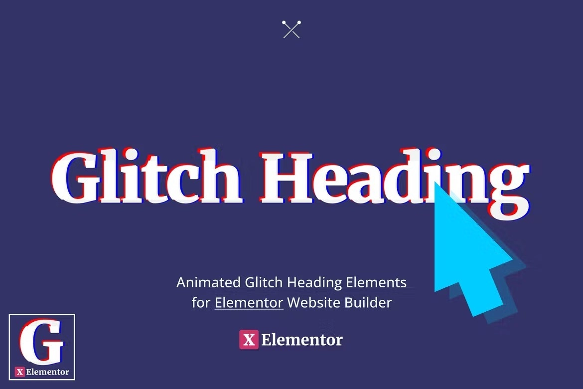 Glitch Heading for Elementor 1.0