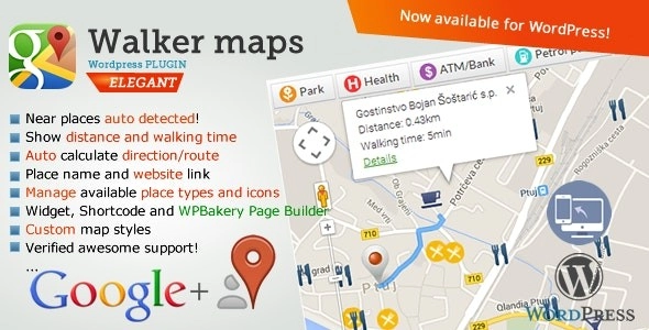 Google Maps Neighborhood Walker for Wordpress 1.3