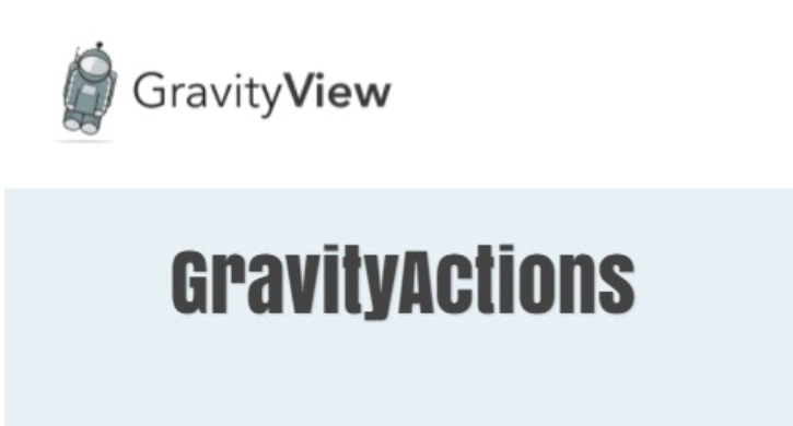 Gravityactions By Gravityview 1.4.2