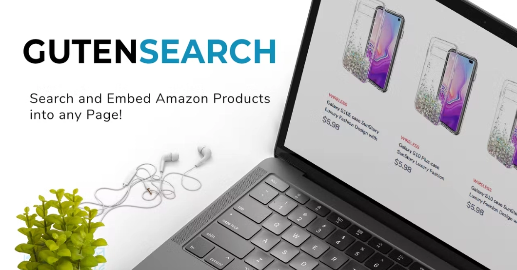 GutenSearch – Amazon Affiliates Products Search 1.0.2