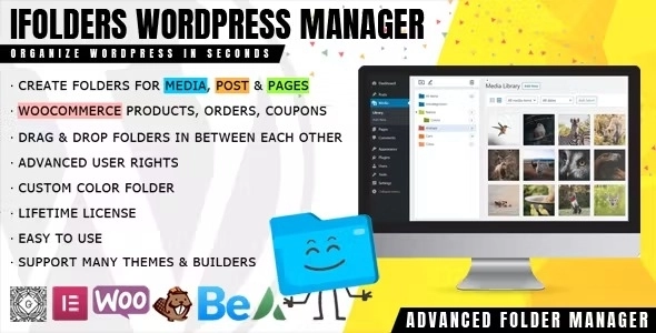 iFolders – Ultimate WordPress & Woo Folder Manager 1.3.7