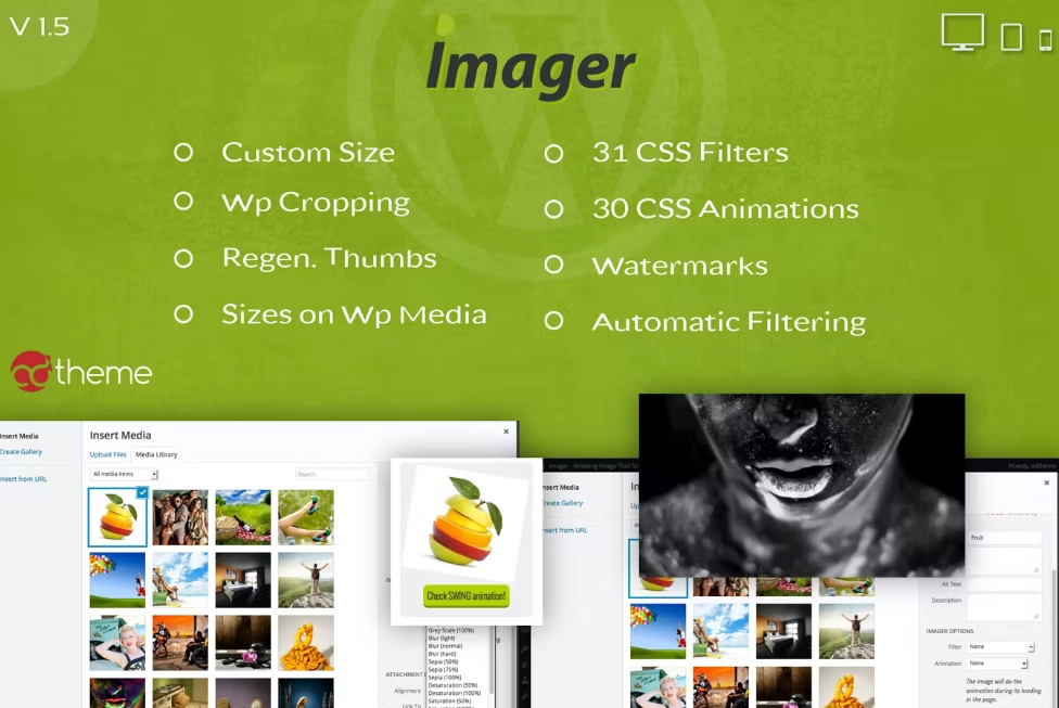 Imager — Amazing Image Tool for WordPress 1.5