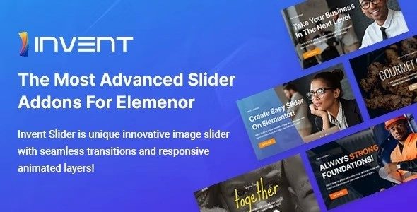 Invent Slider for Elementor 1.0.2