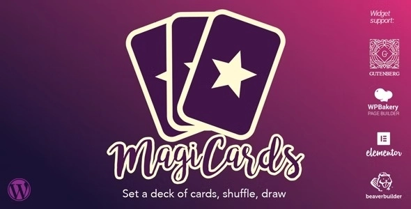 MagiCards – decks of cards to shuffle | WP plugin 2.2.1