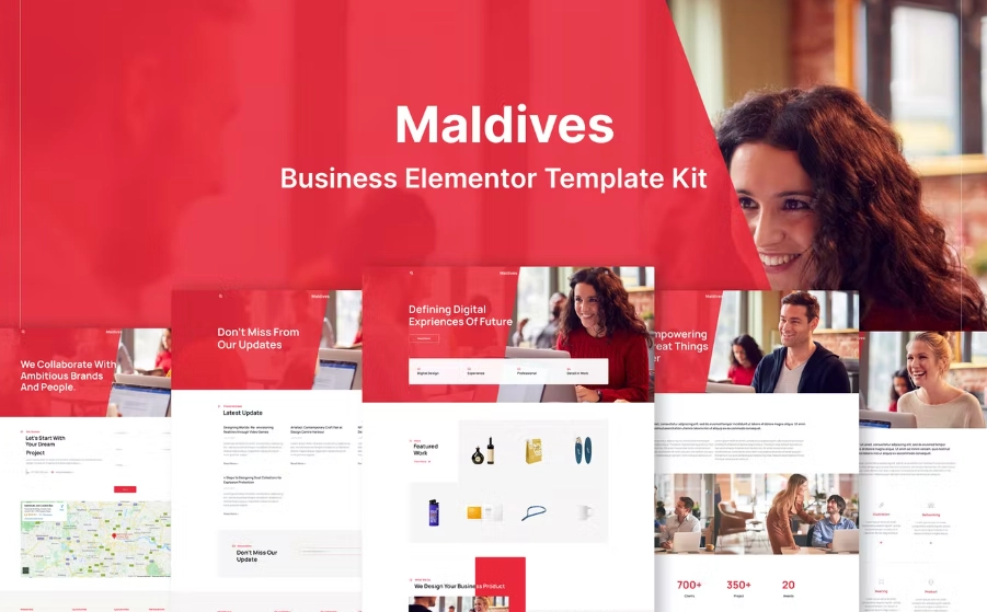 Maldives – Business & Agency Elementor Template Kit