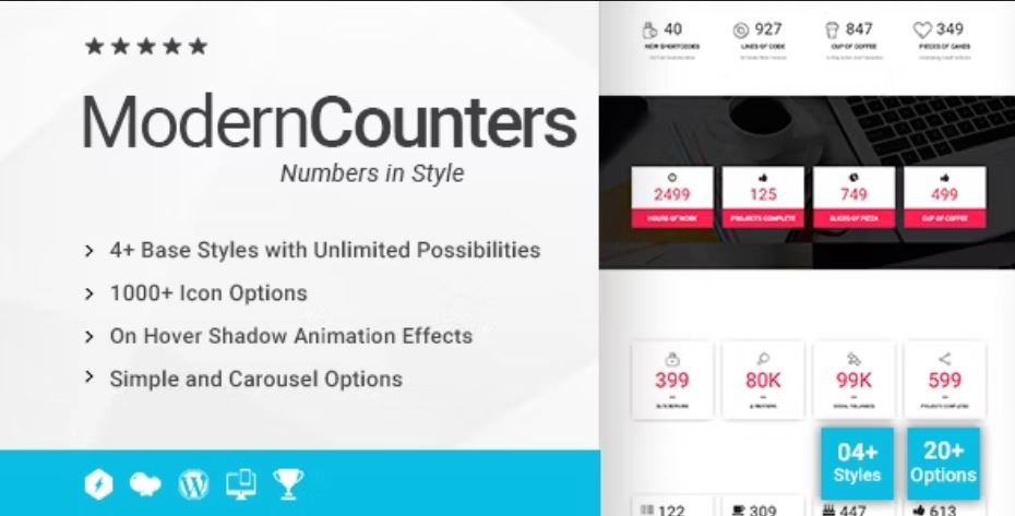 Modern Counters Addon for WPBakery Page Builder 1.1.0