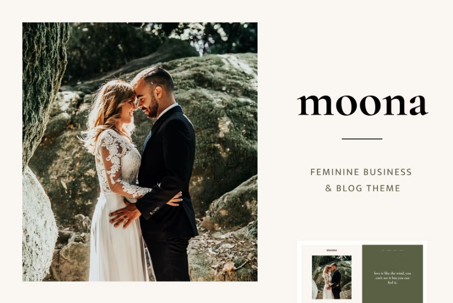 Moona – Feminine Business & Blog Theme