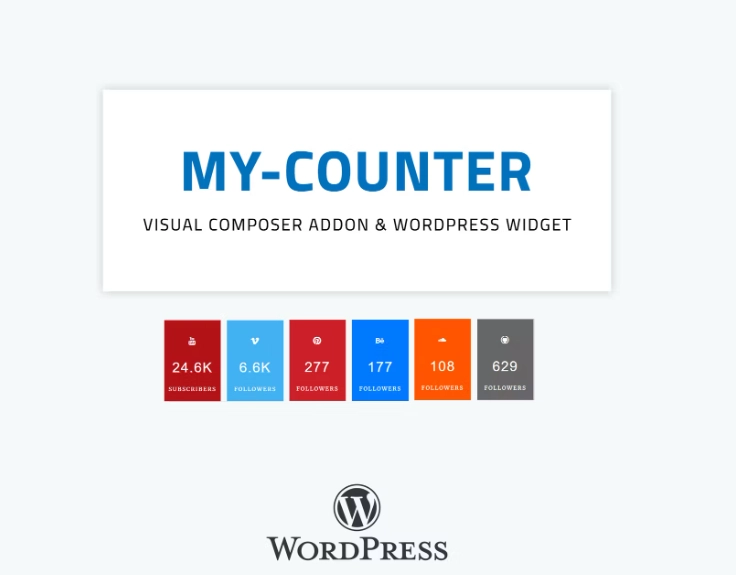 MY-Counter | Visual Composer Addon & Widget 1.1