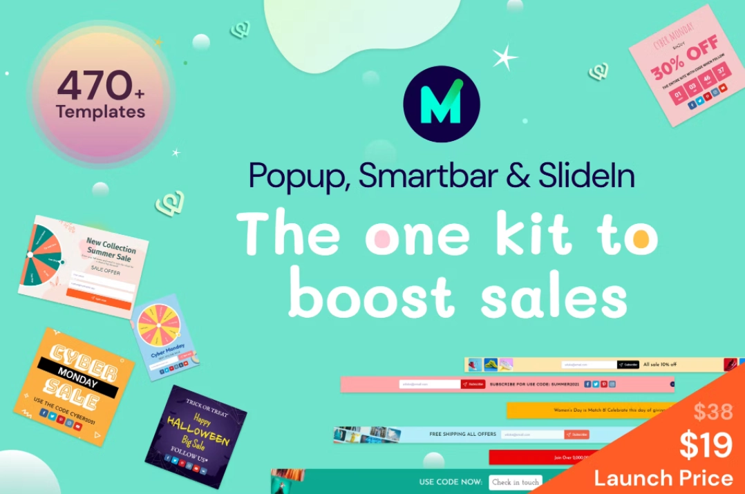 MyShopKit Popup SmartBar SlideIn 1.0.5