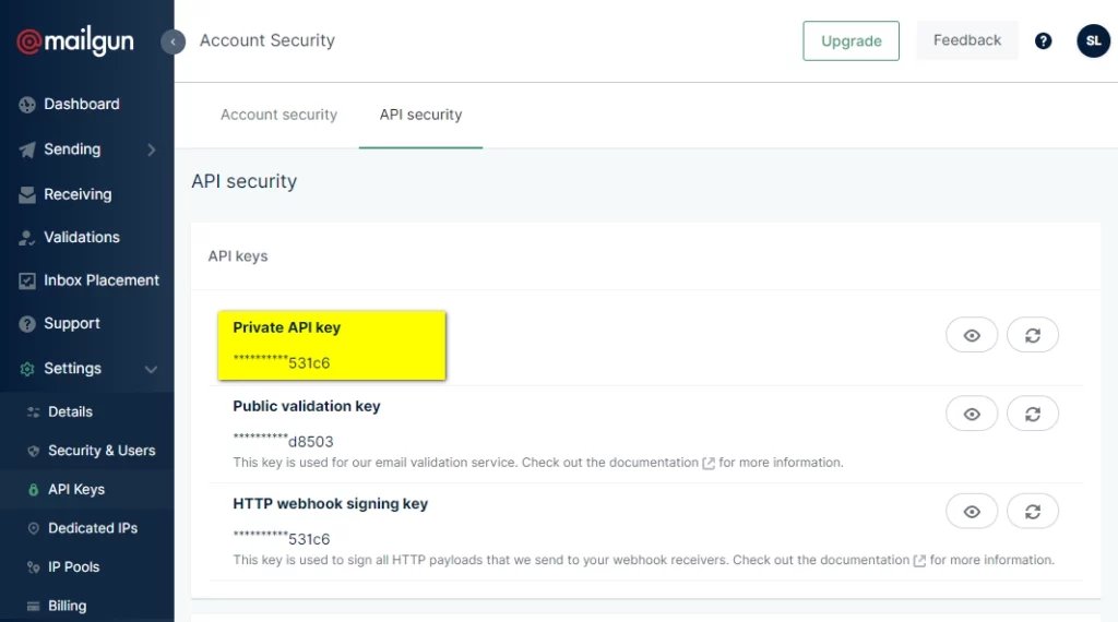 Newsletter Mailgun 4.1.8