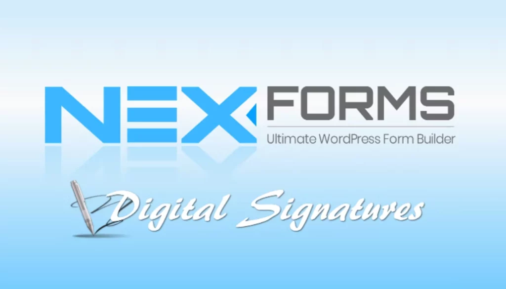 NEX-Forms – Digital Signatures Add-on 7.5.12.1