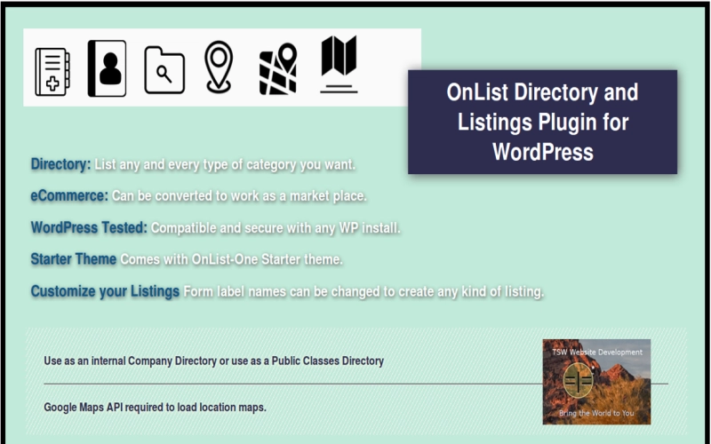 Onlist Plus Directory Listing WordPress Plugin 2.0.51