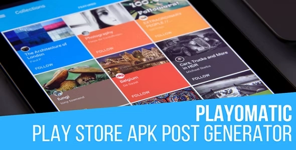 Playomatic – Play Store Automatic Post Generator – CodeRevolution 1.8.6.2