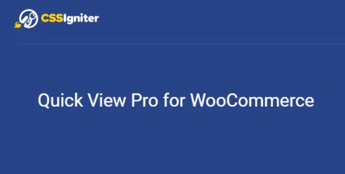 Quick View Pro for WooCommerce 1.1.0