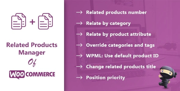 Related Products Manager Pro for WooCommerce 1.12