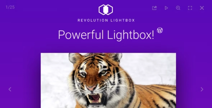 Revolution Lightbox Wordpress Plugin 3.0