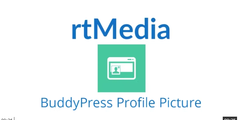 rtMedia BuddyPress Profile Picture 1.1.4