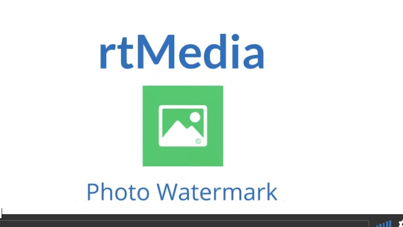 rtMedia Photo Watermark 1.2.5