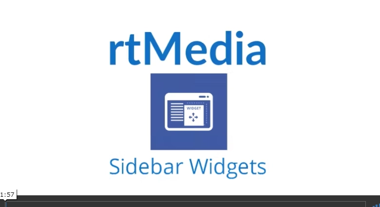 rtMedia Sidebar Widgets 1.3.7