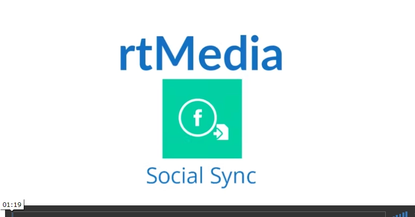 rtMedia Social Sync 1.4.0
