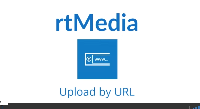 rtMedia Upload by URL 1.1.6