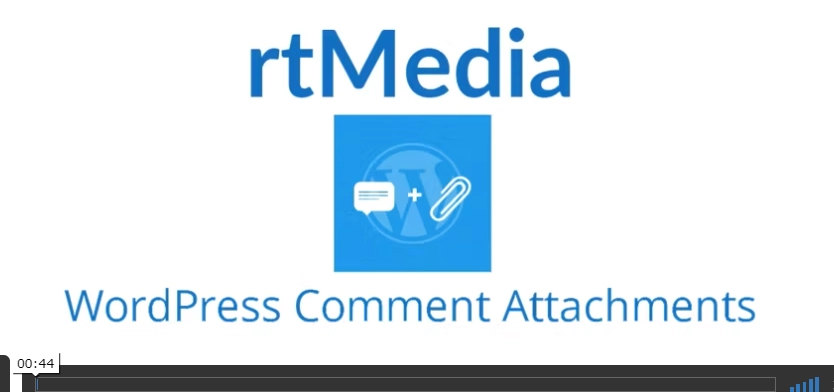 rtMedia WordPress Comment Attachments 1.2.4