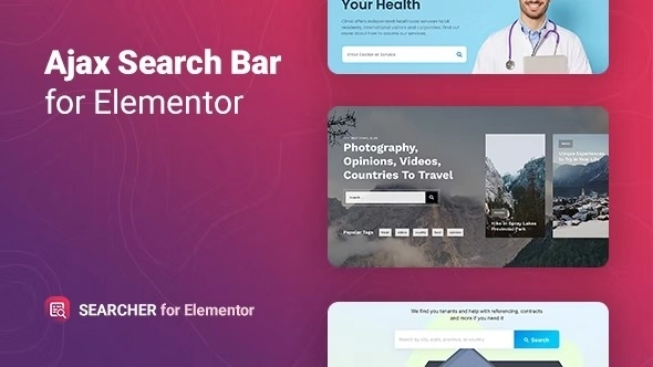 Searcher – Ajax Search for Elementor 1.0.2