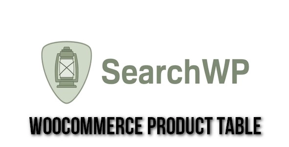 SearchWP – Product Table 1.0.4