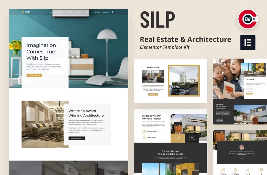 Silp – Real Estate & Architecture Template Kit