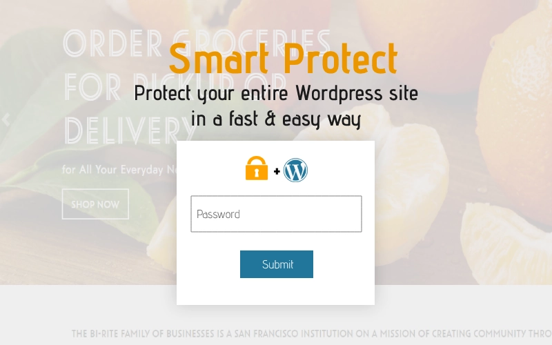 Smart Protect WordPress Plugin 1.1