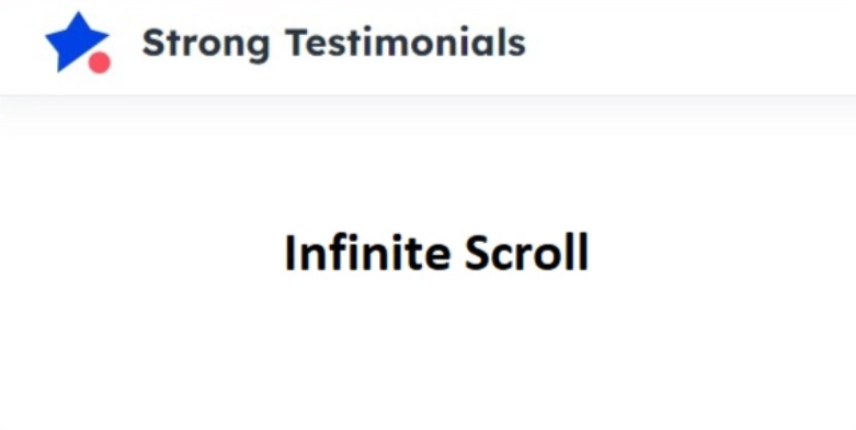 Strong Testimonials Infinite Scroll 1.0.4