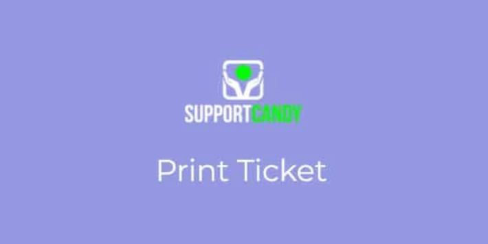 SupportCandy – Print Tickets 3.0.7